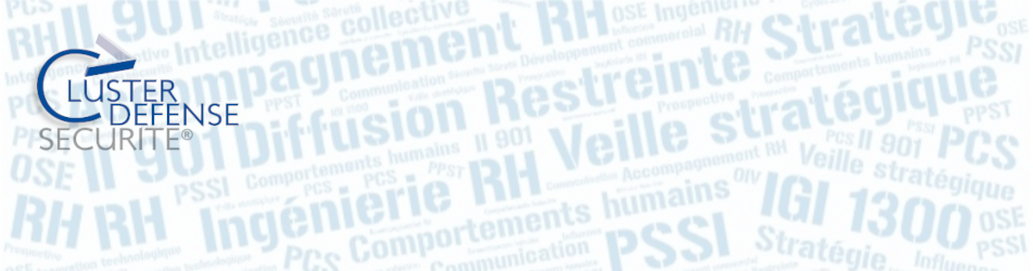 bandeau Cluster Défense Sécurité